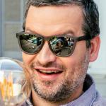 goodr Going to Valhalla...Witness! Polarized Sunglasses for Men & Women, Medium Sized (OG), Dark Gray Translucent Frames with Chrome Mirrored Reflective Lenses, UV400 Protection, No Slip