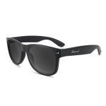 Knockaround Fort Knocks Polarized Sunglasses for Men & Women - Impact Resistant Lenses & Full UV400 Protection (Black on Black)