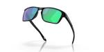 Oakley Men's OO9448 Sylas Rectangular Sunglasses, Black Ink/Prizm Jade, 57 mm