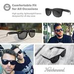 Knockaround Fort Knocks Polarized Sunglasses for Men & Women - Impact Resistant Lenses & Full UV400 Protection (Black on Black)