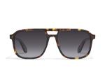 Quay - Sunglasses for Men & Women, Polarized Aviator Lenses with UV Protection (On The Fly, Tortoise)