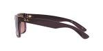 Ray-Ban RB4165 Justin Sunglasses, Transparent Violet/Pink Gradient Brown, 51 mm