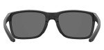 UA Hustle Rectangular Sunglasses, Matte Black Frame w/ Polarized Gray Lenses