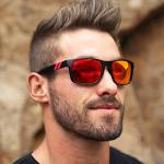 Blenders Eyewear Canyon – Polarized Sunglasses – Active Style, Durable Frame – 100% UV Protection – Unisex – Red Strike