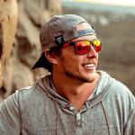 Blenders Eyewear Canyon – Polarized Sunglasses – Active Style, Durable Frame – 100% UV Protection – Unisex – Red Strike