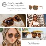 Knockaround Paso Robles Polarized Sunglasses for Women & Men - Impact Resistant Lenses & Full UV400 Protection, Blonde Tortoise Shell Frames/Brown Lenses