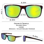 KastKing Toccoa Polarized Sport Sunglasses for Men and Women,Ideal for Driving Fishing Cycling and Running,UV Protection