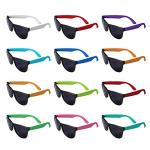 36 Pack 12 Colors Neon Party Sunglasses With Dark Lens,80's Style Perfect Colorful Novelty Sunglasses For Bulk Pool & Beach Parties,Birthday Goody Bag Fillers for Boy