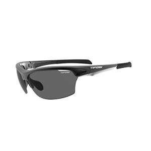 Tifosi Intense Sunglasses Gloss Black/Silver Mirror Smoke Lenses