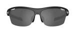Tifosi Intense Sunglasses Gloss Black/Silver Mirror Smoke Lenses
