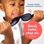 Babiators Original Keyhole Black Ops Kid's Sunglasses, UV Protection, Ages 3-5