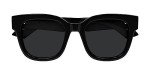 Gucci Women's Oversized Square Sunglasses, Shiny Black, One Size