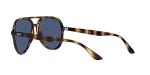 Ray-Ban RB4376 Aviator Sunglasses, Havana/Dark Blue, 57 mm