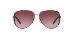 Michael Kors Women's MK5004 Chelsea Aviator Sunglasses, Plum, 59 mm