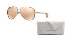 Michael Kors MK5004 Chelsea Rose Gold One Size+ BUNDLE with Designer iWear Eyewear Care Kit