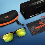 KastKing FlatRock Polarized Sport Sunglasses for Men and Women, Ideal for Driving Fishing Cycling Running, UV Protection