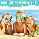 48 Pack Kid Sunglasses Bulk for Luau Party Favors, 16 Colors Neon Sunglasses with UV400 Protection, Gift for Classroom, School Prizes Goody Bag Stuffer, Kid Birthday, Beach, Summer Pool Party Supplies