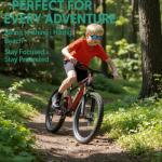 VATTER Kids Polarized Sports Sunglasses for Boys and Girls – UV400 Protection, Flexible Frame with Strap, Outdoor Eye Protection for Toddlers and Youth 816 black blue lense