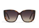 Quay - Womens Sunglasses, Polarized Square Lenses with UV Protection, Oversized Sunglasses, Ever After, Tortoise