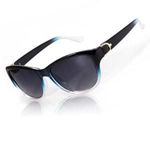 LVIOE Polarized Sunglasses for Women, Classic Fashion Sunglasses Anti Glare 99.99% UV Protection