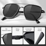 KUGUAOK Polarized Aviator Sunglasses for Women Men Fashion UV Protection Tangle Free Sun Glasses Vintage Trendy Shades
