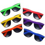 Axbotoy 54-Piece Kids Sunglasses Party Favors, 18 Color Neon Retro Cat Eye Sunglasses with UV400 Protection, Perfect for Summer Beach Birthday Graduation Party, Goody Bag Favors, Classroom Prize