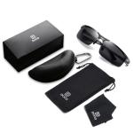 DUCO Mens Sunglasses Polarized Sports Fishing Running Driving Carbon Fiber Sunglasses for Men UV400 Protection DC8277