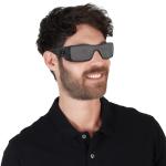 Oakley mens OO9101 Batwolf Rectangular Sunglasses, Matte Black Ink/Black Iridium Polarized, 27 mm