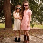 COASION Kids Sunglasses Age 4-12, 2 Pack Girls Boys Polarized TPEE Rubber Flexible Shades Glasses for Big Kids (Pink Green Frame/Grey Lens+Green Pink Frame/Grey Lens)