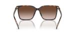 Michael Kors MK2197U Canberra Universal Fit Sunglasses, Dark Tortoise/Brown Gradient, 56 mm