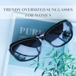 SIPHEW Small Wrap Sunglasses for Women | Lightweight Square Frame with 100% UV400 | Polarized Shade for Womens