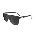 Knockaround Fast Lanes Polarized Sunglasses With Full UV400 Protection For Men And Women, With Matte Black Frames/Black Lenses