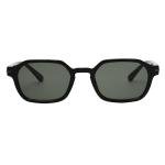 French Connection Women's Peggy Sunglasses Square, Black, 35mm