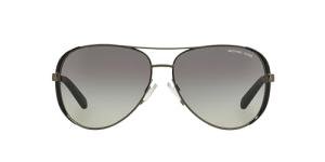 Michael Kors MK5004 Chelsea Sunglasses, Gunmetal/Black/Grey Gradient, 59 mm