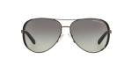 Michael Kors MK5004 Chelsea Sunglasses, Gunmetal/Black/Grey Gradient, 59 mm