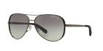 Michael Kors MK5004 Chelsea Sunglasses, Gunmetal/Black/Grey Gradient, 59 mm