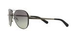 Michael Kors MK5004 Chelsea Sunglasses, Gunmetal/Black/Grey Gradient, 59 mm