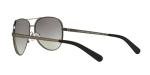 Michael Kors MK5004 Chelsea Sunglasses, Gunmetal/Black/Grey Gradient, 59 mm