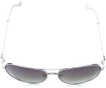 Jessica Simpson J5596 Classic Metal Aviator Pilot UV400 Protection-Glamorous Sunglasses for Women, 60mm, Silver & Aqua, 60 mm