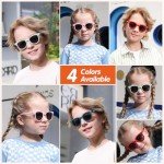 EYEBUDDY Toddler Sunglasses Age 2-4/3-5: Kids Polarized Sun Glasses for Boys/Girls 2-pack, UV 400 Shades for Children Age 3-8