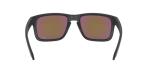 Oakley Mens OO9102 Holbrook Square Sunglasses, Matte Black/Prizm Violet, 57 mm