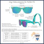 COCOSAND Flexible Baby Sunglasses with Strap Polarized UV Protection for Toddler Infant Newborn Boys Grils Age 0-24 Months