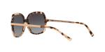 Michael Kors MK2024 Adrianna II Sunglasses, Pink Tortoise/Light Grey Gradient, 57 mm