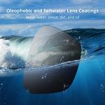 KastKing FlatRock Polarized Sport Sunglasses for Men and Women, Ideal for Driving Fishing Cycling Running, UV Protection