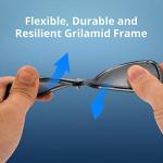 KastKing FlatRock Polarized Sport Sunglasses for Men and Women, Ideal for Driving Fishing Cycling Running, UV Protection