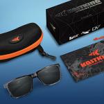 KastKing FlatRock Polarized Sport Sunglasses for Men and Women, Ideal for Driving Fishing Cycling Running, UV Protection