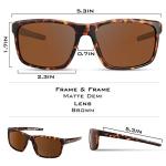 KastKing Toccoa Polarized Sport Sunglasses for Men and Women,Ideal for Driving Fishing Cycling and Running,UV Protection