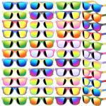 32 Pack Kids Sunglasses Bulk, Sunglasses Party Favors for kid, 16 Colors Neon Sunglasses with UV400 Protection, Gift for Birthday, Beach, School Prizes Goodie Bags Stuffers, Summer Pool Party Supplies