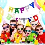 Oleitodh 64 Pack Kids Sunglasses Party Favors, Kid's Neon Sunglasses Bulk, Childrens Sunglasses Boys Girls Eyewear Pack for Goody Bag Fillers Summer Beach Pool Birthday Party Supplies