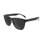 Knockaround Classics Polarized Sunglasses for Men & Women - Impact Resistant Lenses & Full UV400 Protection, Black On Black Frames/Black Lenses